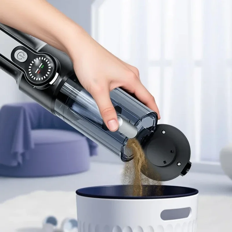 Wireless Car Vacuum Cleaner One Button Dust Dump High Power Large Suction Mini Handheld Lightweight Rechargeable Vacuum Cleaner