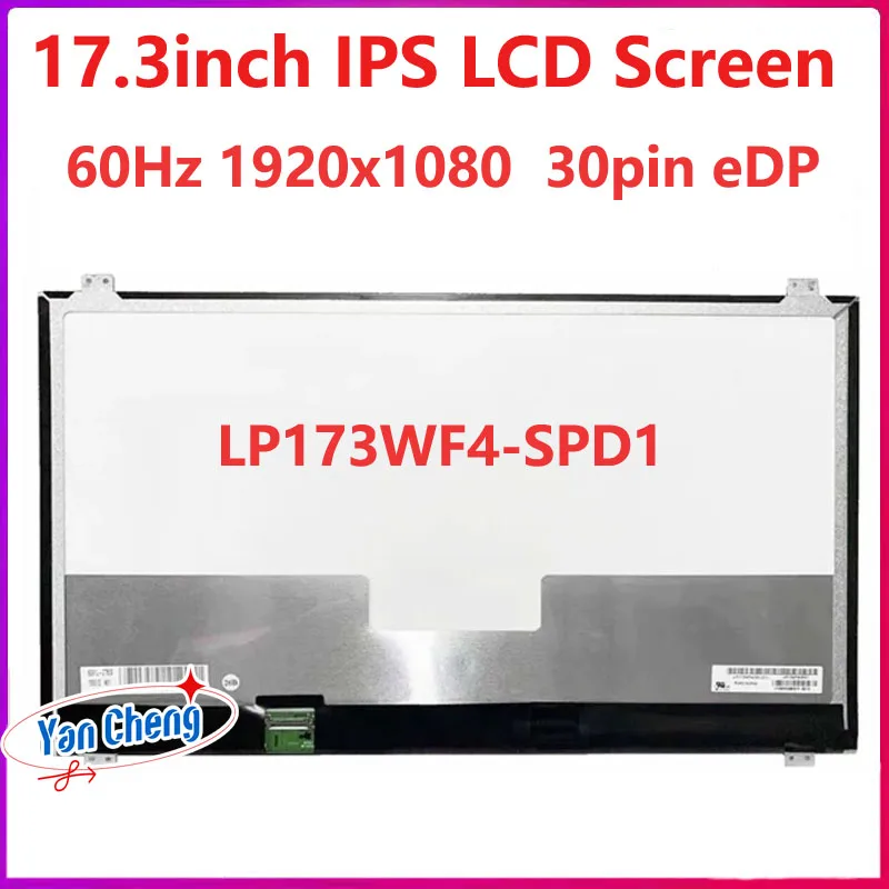 

17.3 inch IPS Laptop LCD Screen LP173WF4-SPD1 For ASUS ROG G751JM G751JT G751JY G751JL Replacement Display Panel 1920x1080 30Pin