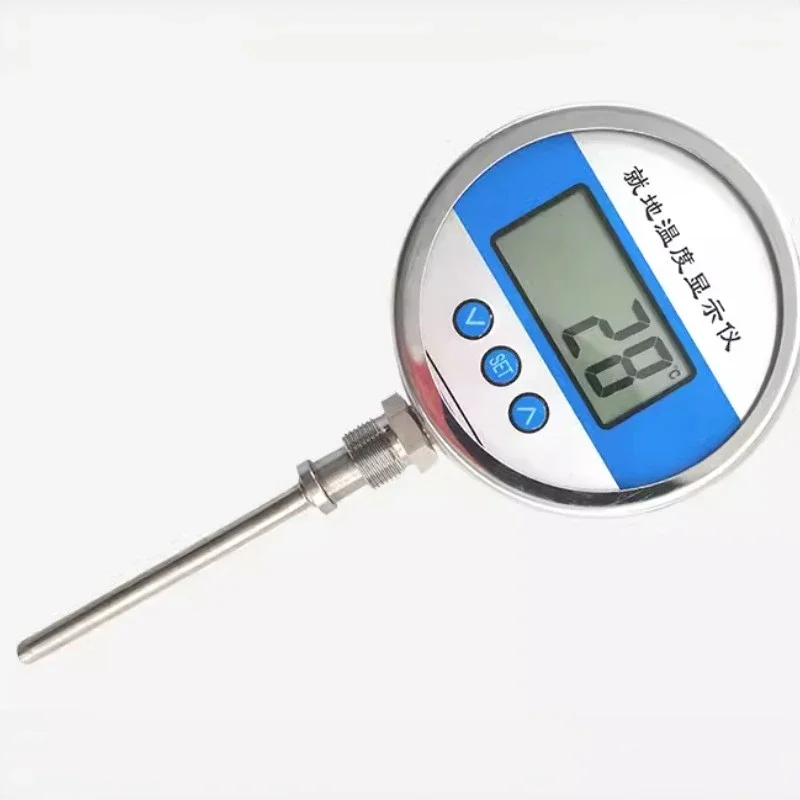 Sonde d'alimentation à batterie ss304, contrôle de la température, affichage numérique, thermomètre 100mm 200mm 300mm