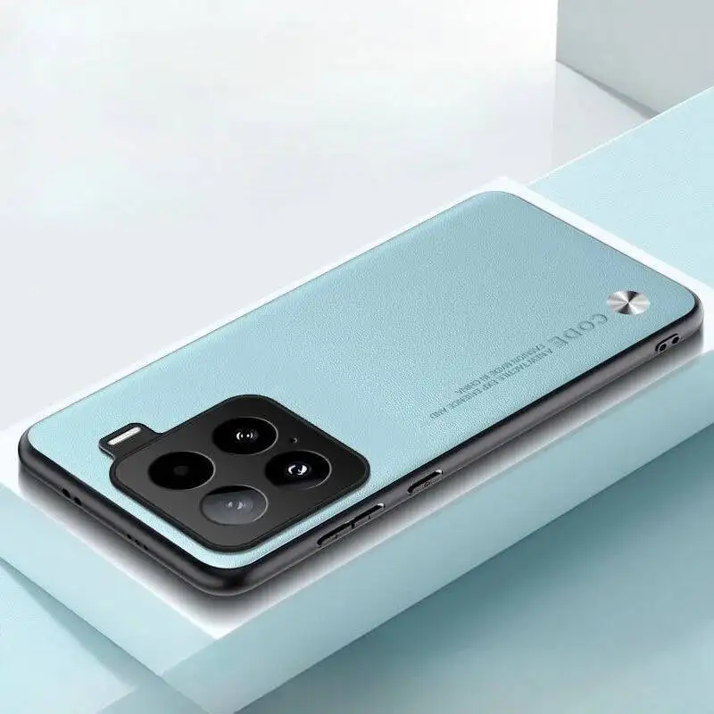 حافظة لهاتف Xiaomi 15T Pro 15t أغطية جلد PU فاخرة راقية لهاتف Mi Xiaomi 17 15t Pro max مقاومة للصدمات وصديقة للبشرة Funda