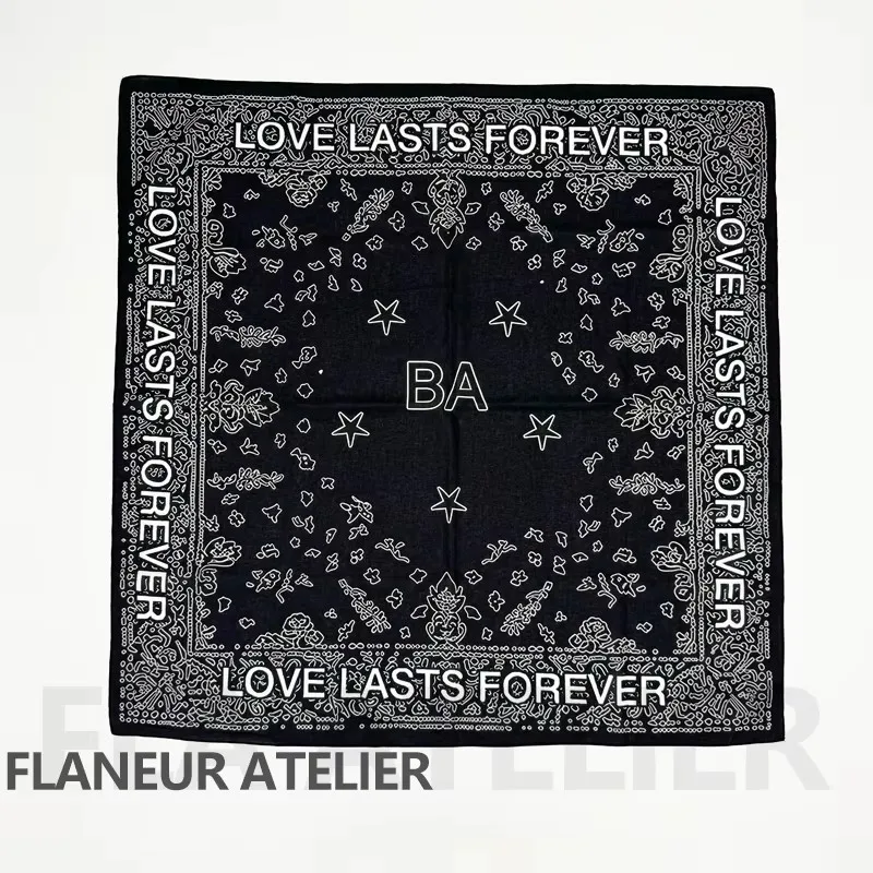New Luxury Love Lasts Forever Paisley West Coast CRIPS Playboi Carti Destroy Lonely Bandana Scarf & Wrap / Headband Mask #206