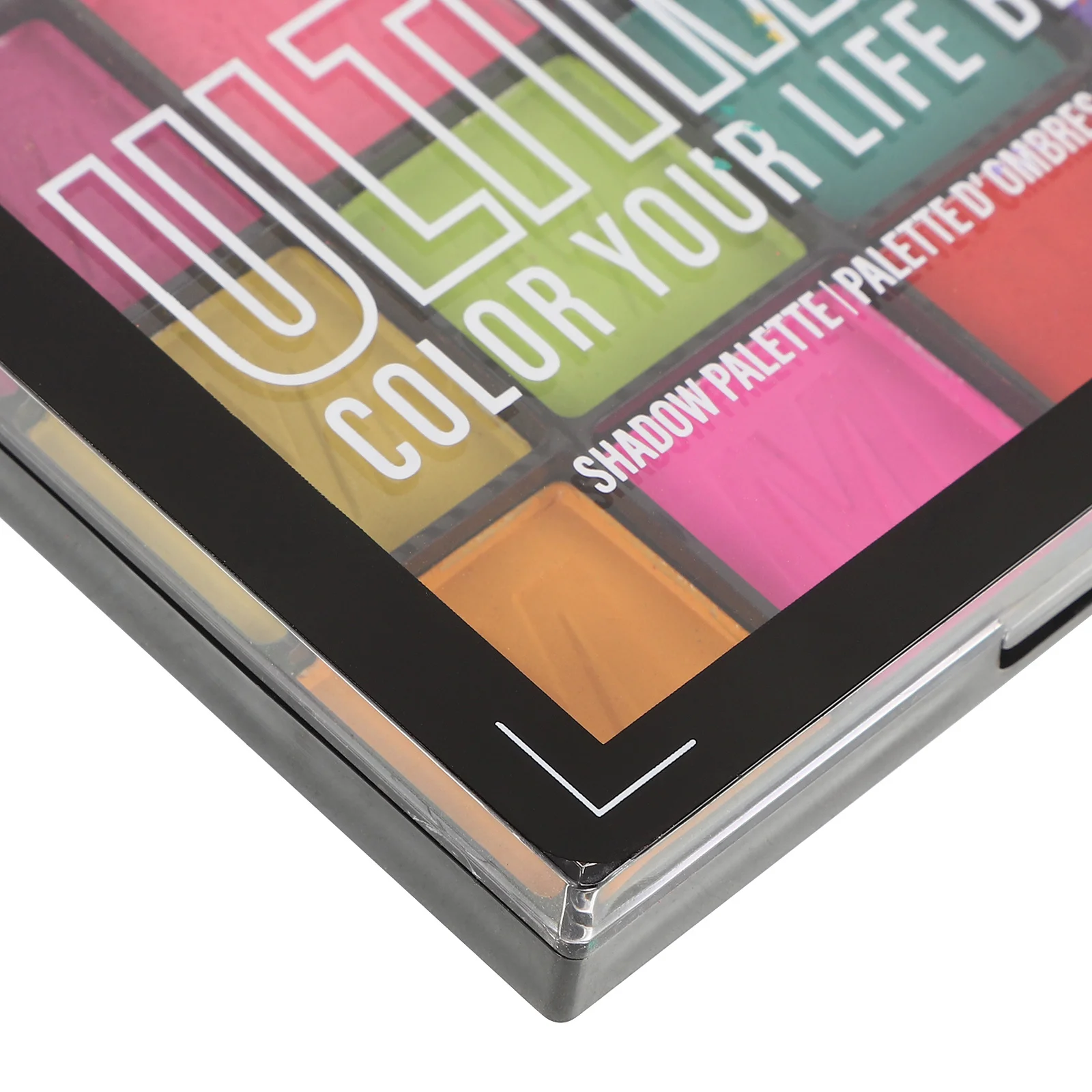 Palette di ombretti glitter opachi perlescenti da 16 colori Palette di colori luminosi impermeabili per il trucco del festival di Halloween