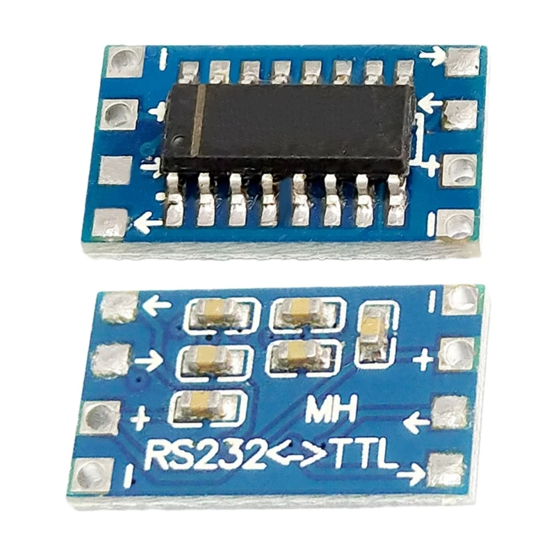 Placa convertidora nivel pequeña RS232 MAX3232 a TTL, conversión nivel eficiente