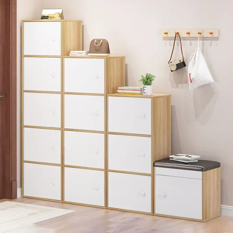 

Multi layer storage shoe rack, exhibition entrance, lobby furniture, living room, storage shoe cabinet