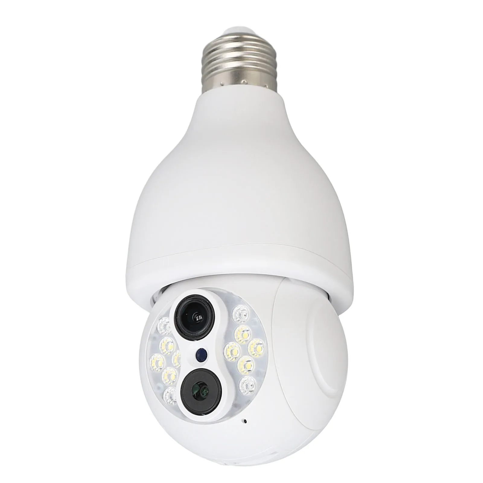 Security Camera WiFi Motion Detection 2 Way Intercom Dual Lens Surveillance Camera Night Vision Easy Installation for Office