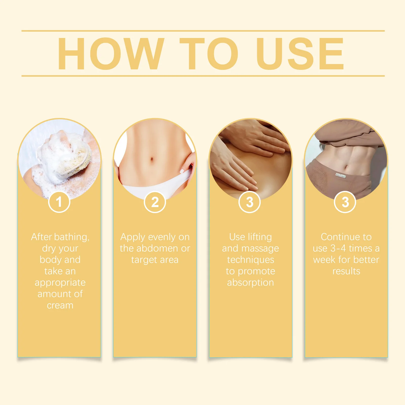 كريم كوركمين لشد الجسم يحافظ على مرونة البشرة ويقلل من التساقط ويقوي حاجز البشرة والتدليك المغذي للعناية بالجسم #6