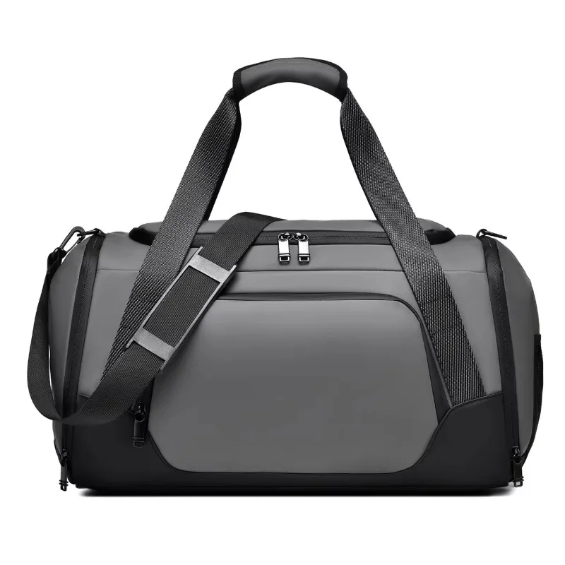 Large Capacity Men's Fitness Bag Dry and Wet Separation Short-distance Travel Bag Waterproof Portable Overnight Duffel Bag