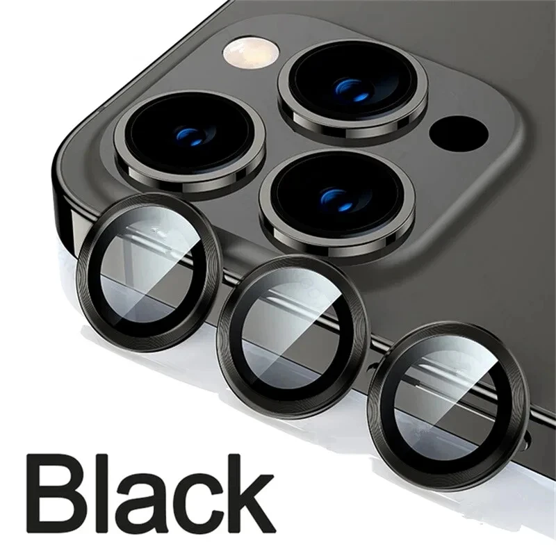 3 Stuks Camera Lens Glas Protector Voor Iphone 11 12 13 14 15 16 Pro Max 12 13 Mini Beschermende Glas voor Iphone 14 15 16 Plus - afbeelding 1