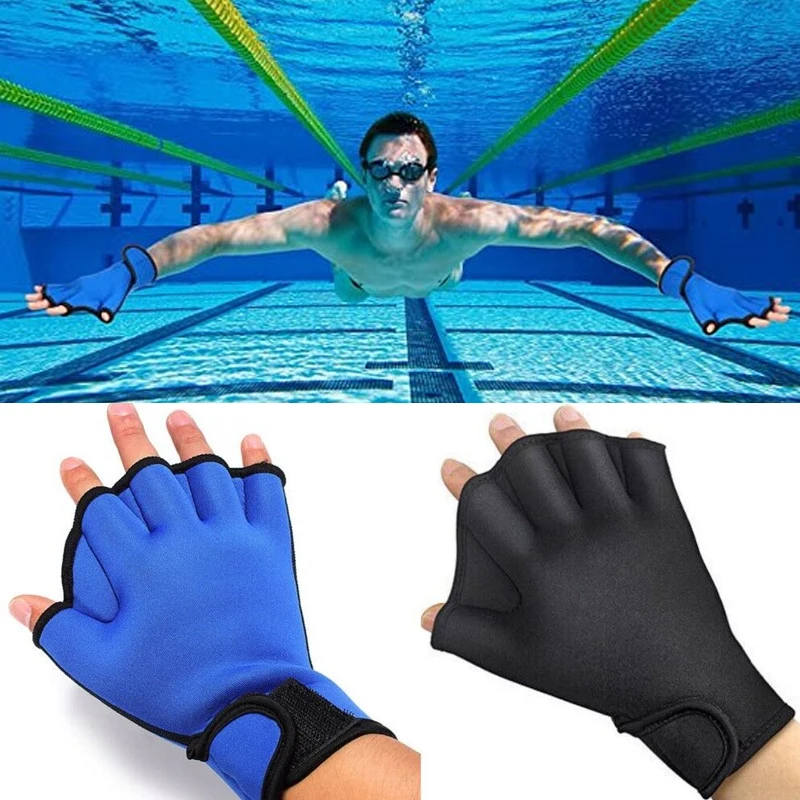 

Swimming Gloves Aqua Sports Adult Children Training Webbed Swimming Gloves Paddling Palm Diving Webbed Gloves