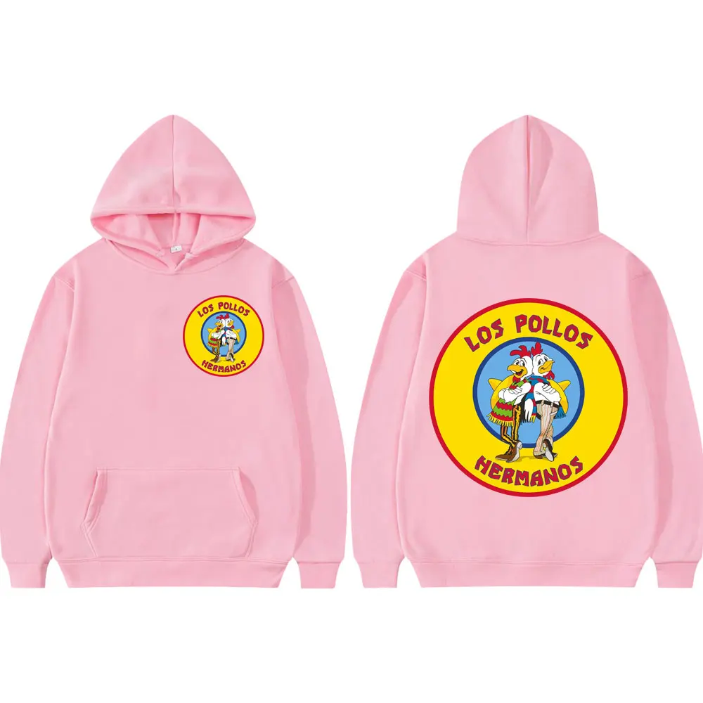 Limited Breaking Bad TV Play Hoodie Los Pollos Hermanos Chicken Brothers Graphic Pullovers Men Women Cartoon Fashion Sweatshirts