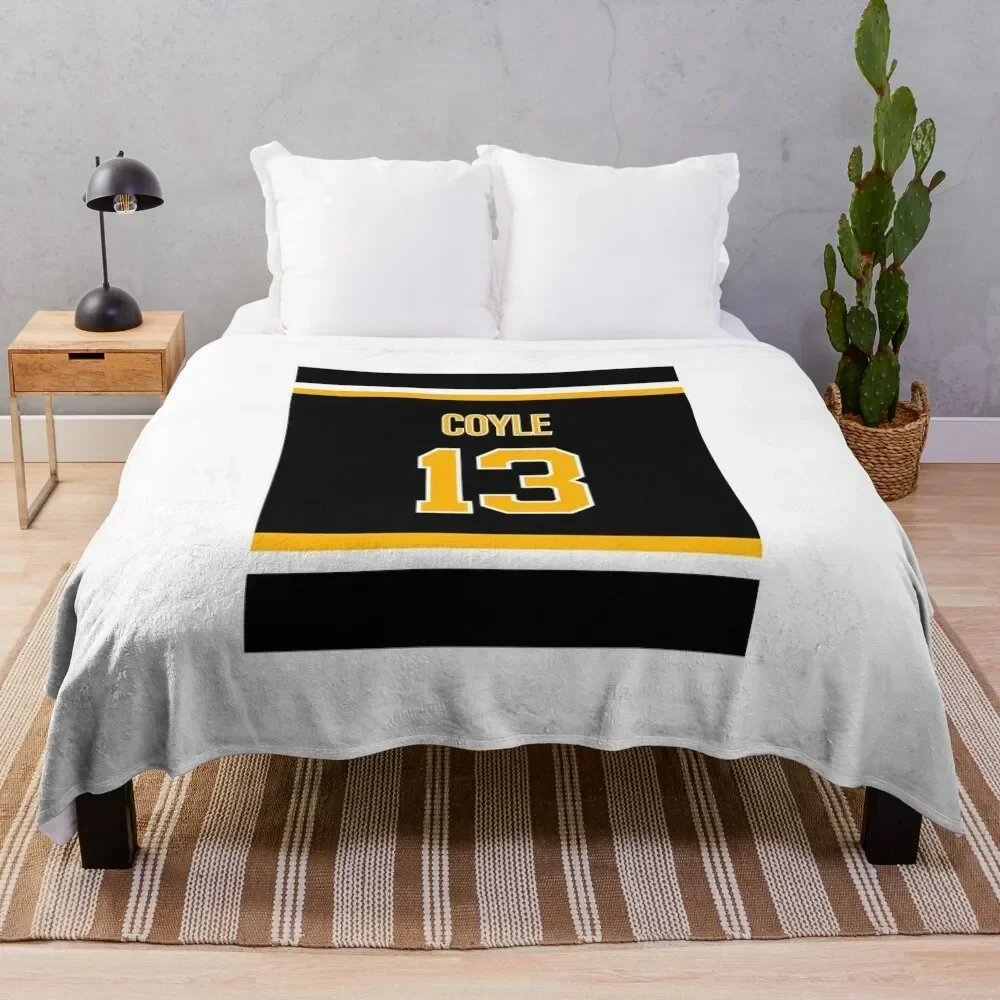 Charlie Coyle Jersey Throw Blanket heavy to sleep cosplay anime Travel Blankets