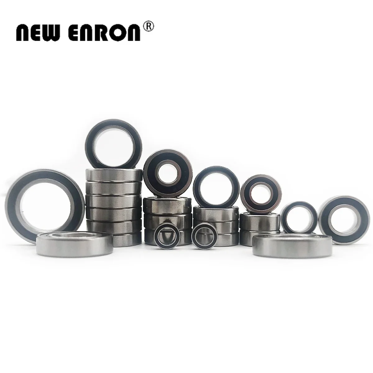 26 قطعة مجموعة محامل كروية من الفولاذ الكروم مطاط أسود مختوم مسبقًا لسيارة RC TRAXXAS Maxx Slash 102076 -4 شاحنة ذات دورة قصيرة