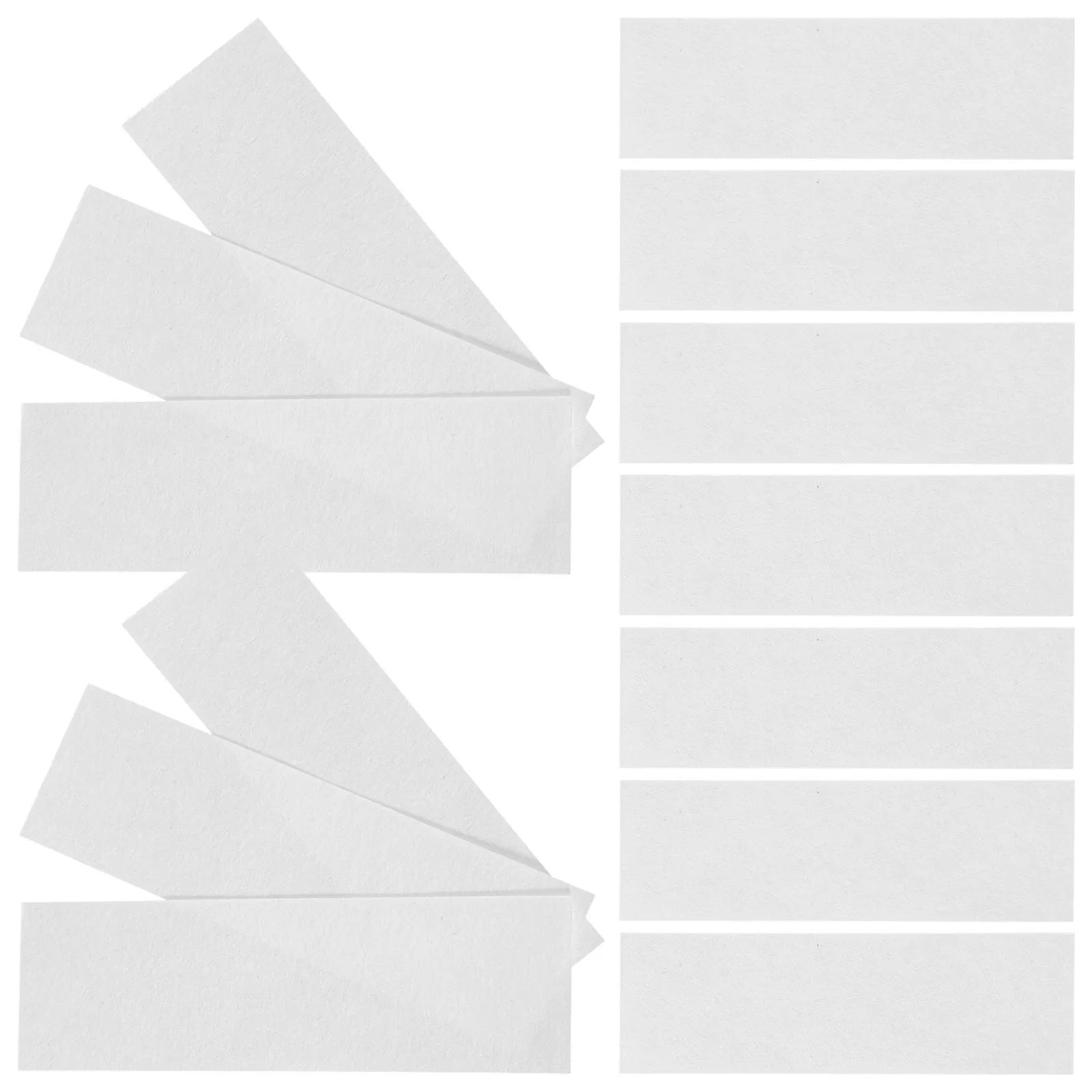 

100 Sheets Absorbent Paper Laboratory Paper Strips for Science Experiment Chemical Testing and Lab Cleaning Applications