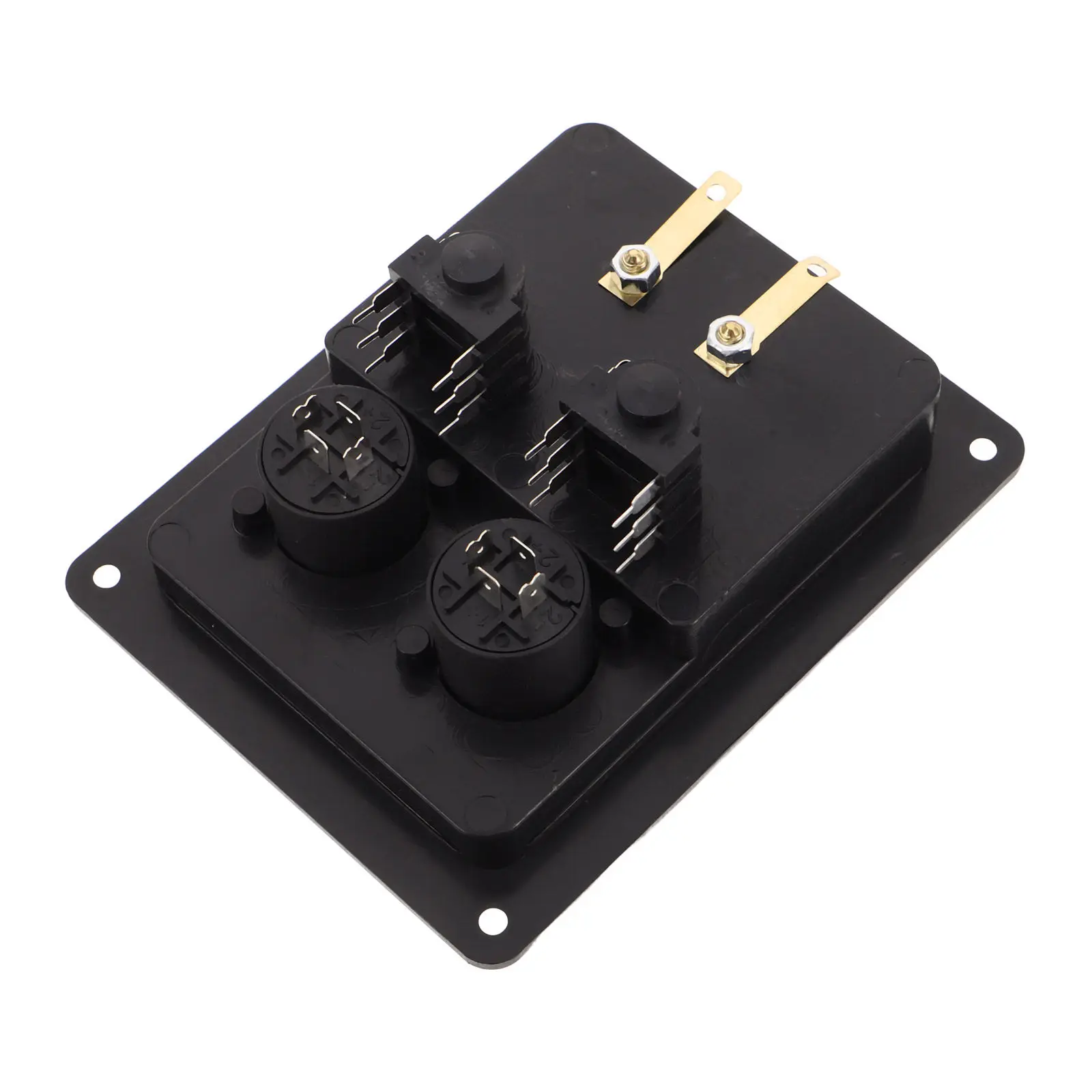 6 Position Speaker Wire Terminal Block Home Audio Speaker Box Terminal Cup Subwoofer Wire Connector Binding Post Cup Car Audio