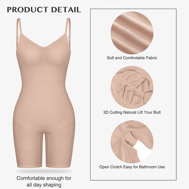 Body Shaper Fajas Colombianas Seamless Women Bodysuits Slimming Waist Trainer Shapewear Push Up Butt Lifter Tummy Control Corset