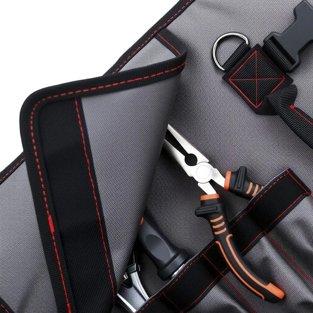 

Многофункциональная сумка для инструментов, износостойкая, утолщенная, для хранения инструментов, портативная, сверхпрочная, складная, для организации инструментов