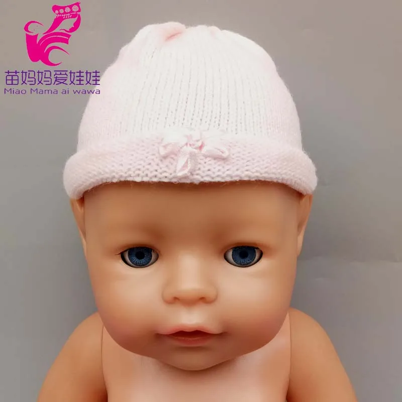 40cm Baby Doll Bib Hat Underwear 43cm Doll Feeding Accessories