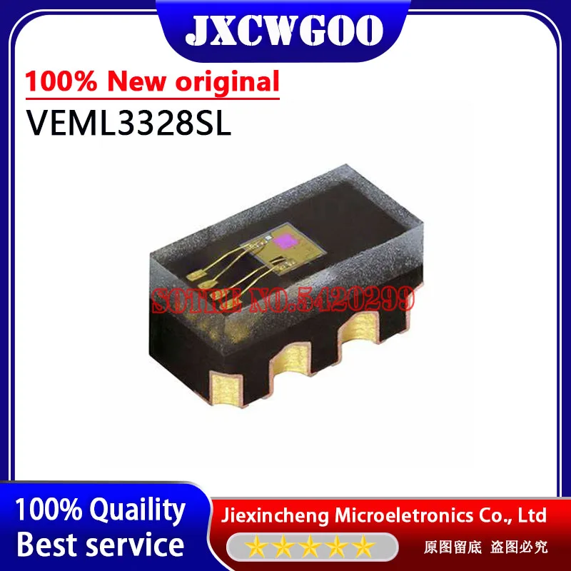 10PCS VEML3328SL VEML3328 SMD-4P New orignal RGBCIR COLOR SENSOR