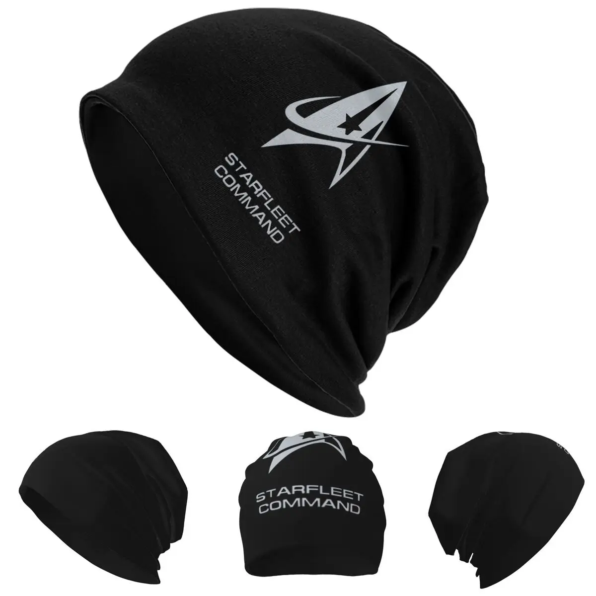 

Star Treks Science Fiction TV Series Skullies Beanies Hats Warm Autumn Winter Outdoor Cap Knitted Bonnet Caps for Men Women