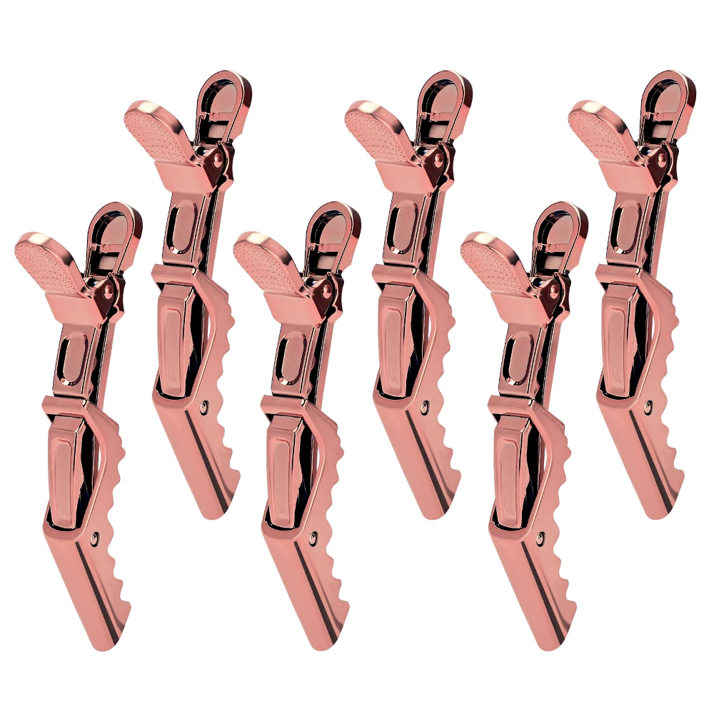 6pcs Alligator Hair Clips, Styling Tools