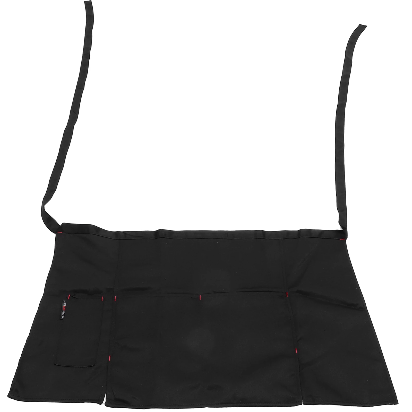 

Double Pocket Black Waist Apron for Women Men Chef Cooking Kitchen BBQ Protector Pockets Easy Clean Comfortable