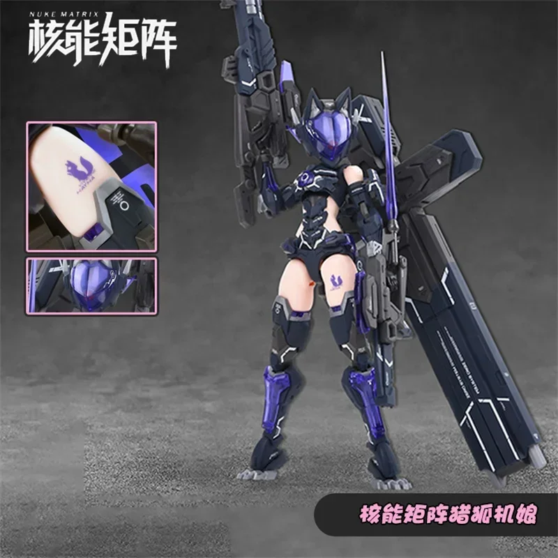 

Cyber Forest Nuclear Energy Matrix Sniper Fox Centaurus Gynoid Mermaid Rabbit Gynoid Hayha By Assembly Action Model Robot Toys