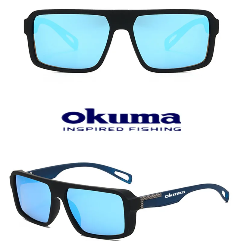 Okuma Mode Brille Outdoor Sport UV400 Männer und Frauen Fahren Angeln Jagd Polarisierte Sonnenbrille – Detail 9