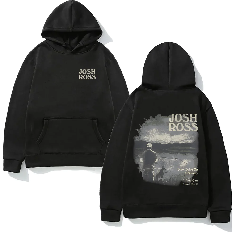 

Josh Ross 2025 Tour Hoodie Same as official website High Quality with Pocket Sweatshirt Long-sleeved Simplicity Pullover