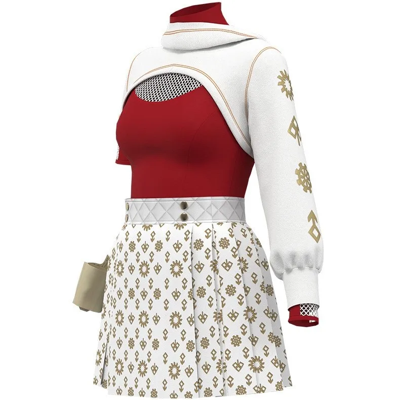 loween Costume da spettacolo teatrale Zombie High School 4 giochi di ruolo gotico punk retrò abbigliamento cosplay genitore-figlio