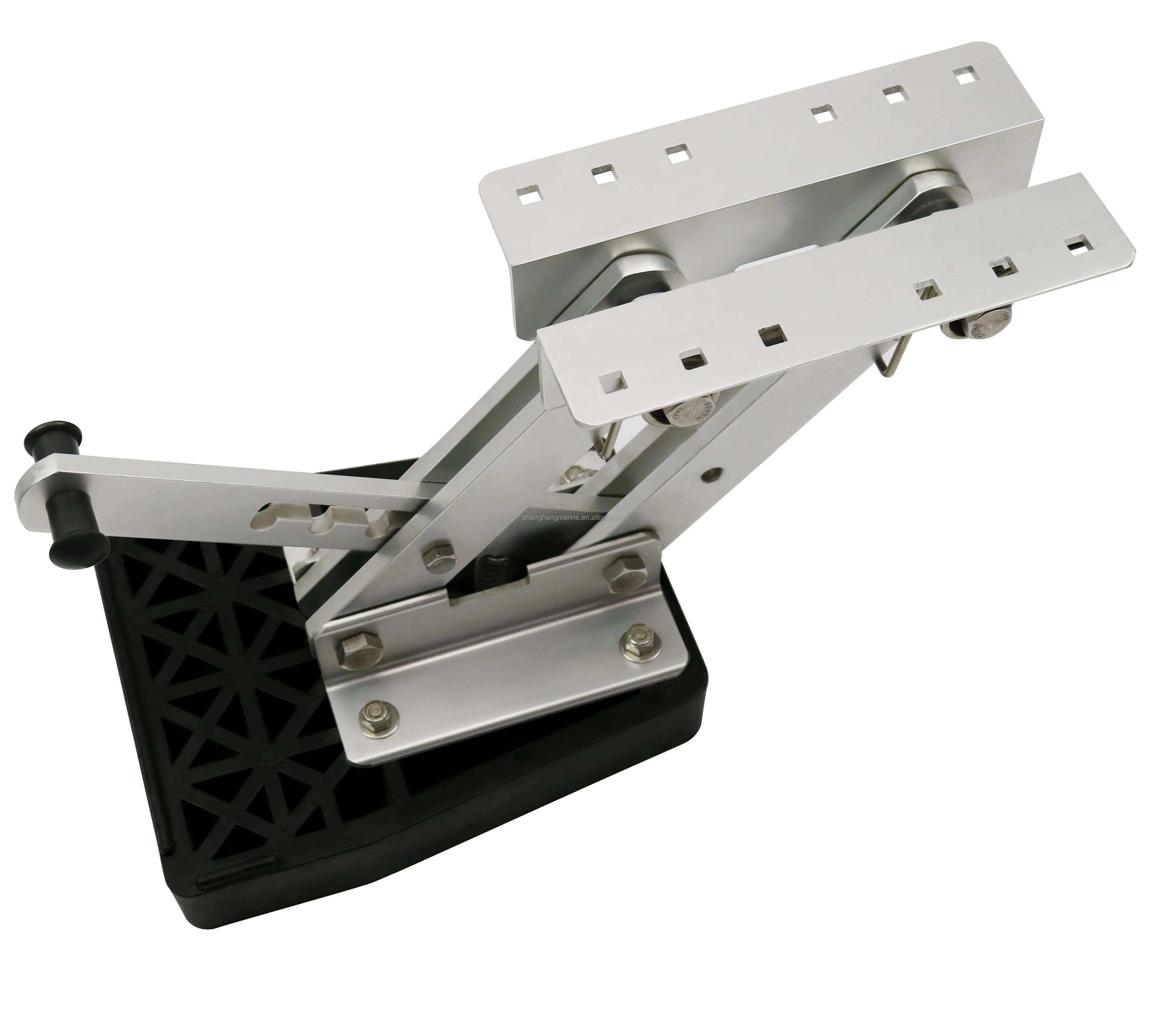 Heavy Duty Marine Aluminum Outboard Motor Bracket Kicker 2 Stroke 7.5-20HP Boat Motor Bracket