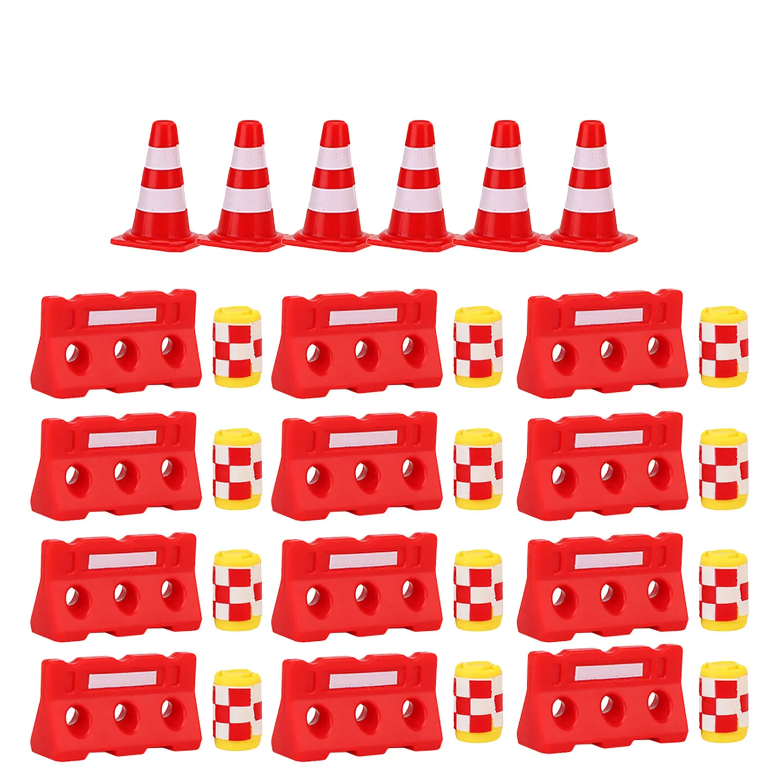 

Набор дорожных знаков и барьеров из 36 предметов, прочный пластиковый комплект для обучения и игр, развивающий координацию рук и глаз у детей, для совместных занятий родителей и детей