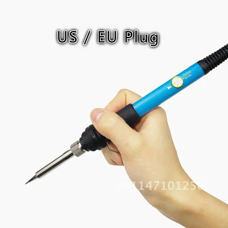 

Electric Soldering Iron 110V 220V Adjustable Temperature Welding Tool Repair Soldering Iron Accessories 80W 60W