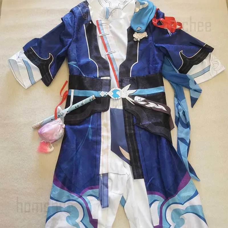 

Sky06 Honkai Star Rail Yanqing Cosplay Costume Wig Anime Game Honkai Impact 3rd Cosplay Halloween Party Clothes For Men66lU&