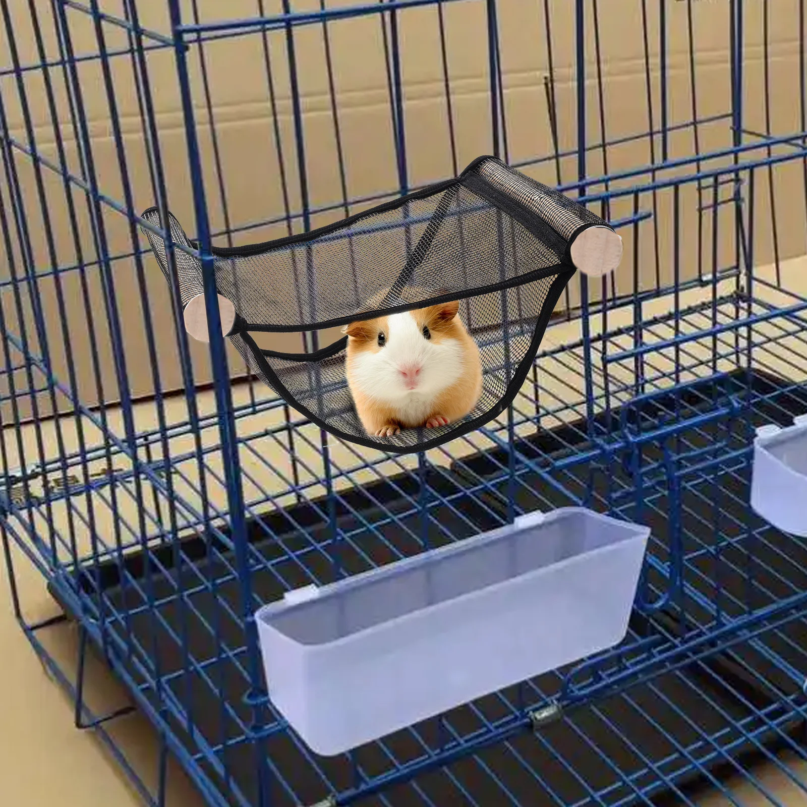 

Breathable Hanging Hamster Sleeping Bed Comfortable Small Pet Hammock for Hamster Guinea Pig Ferret Cage Accessory