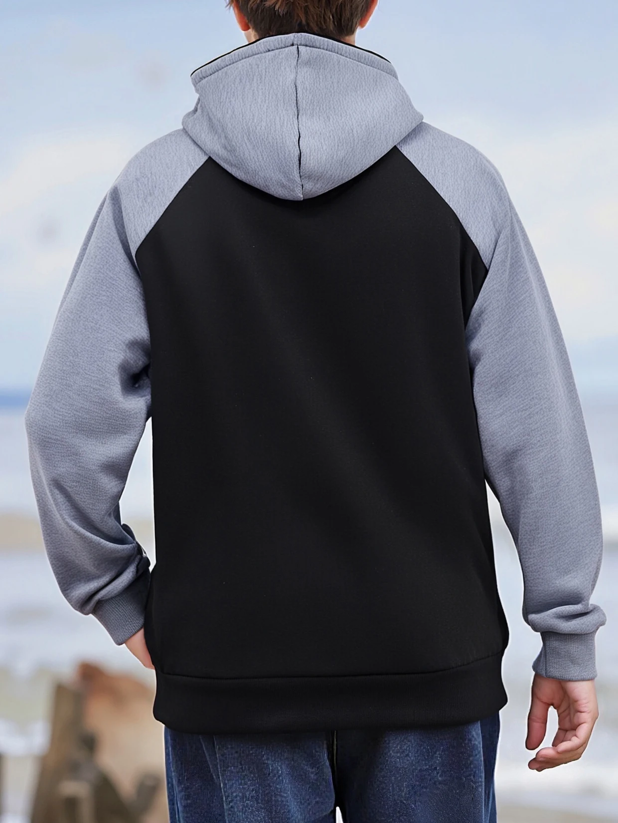 كاليفورنيا شيكاغو هيوستن جامعة نمط الرجال راجلان هودي خمر الرياضة الأعلى الصوف لينة البلوز عارضة جيب الرياضية