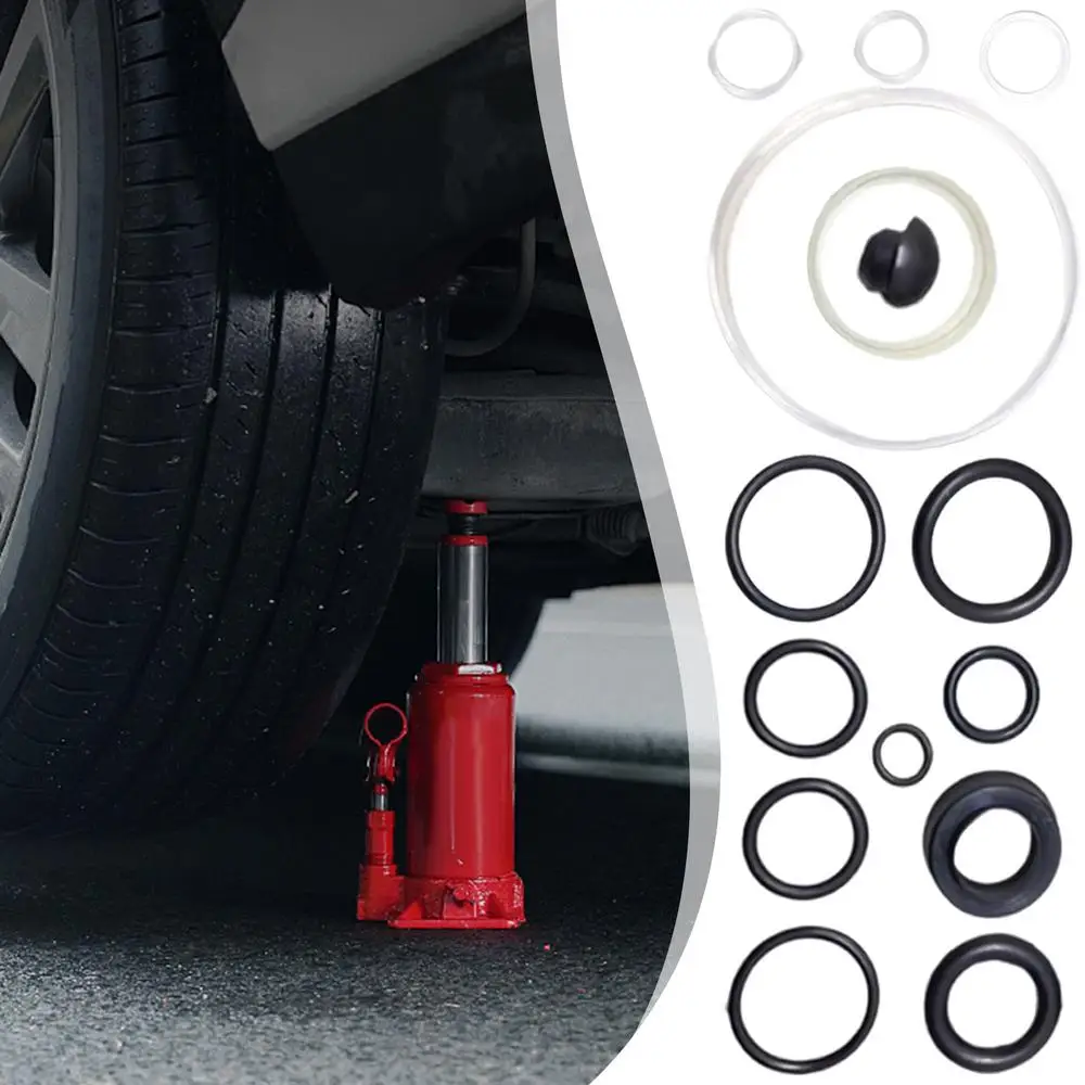 15-teiliges O-Ring-Dichtungsset für Wagenheber, Öldichtungs-Reparaturset, Öldichtungsringe, einfache Reparatur für Wagenheber-Zubehör, Autoreparatur – Detail 2