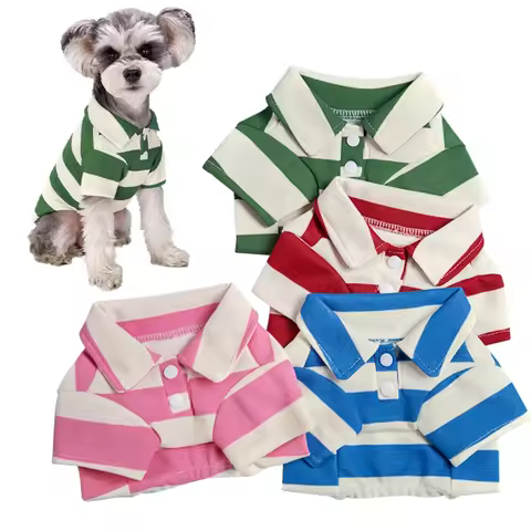 Pet Dog Shirt Summer Dog Clothes Casual Clothing Small Large Dogs Cats T-shirt Chihuahua Pug Costumes Yorkshire Shirts
