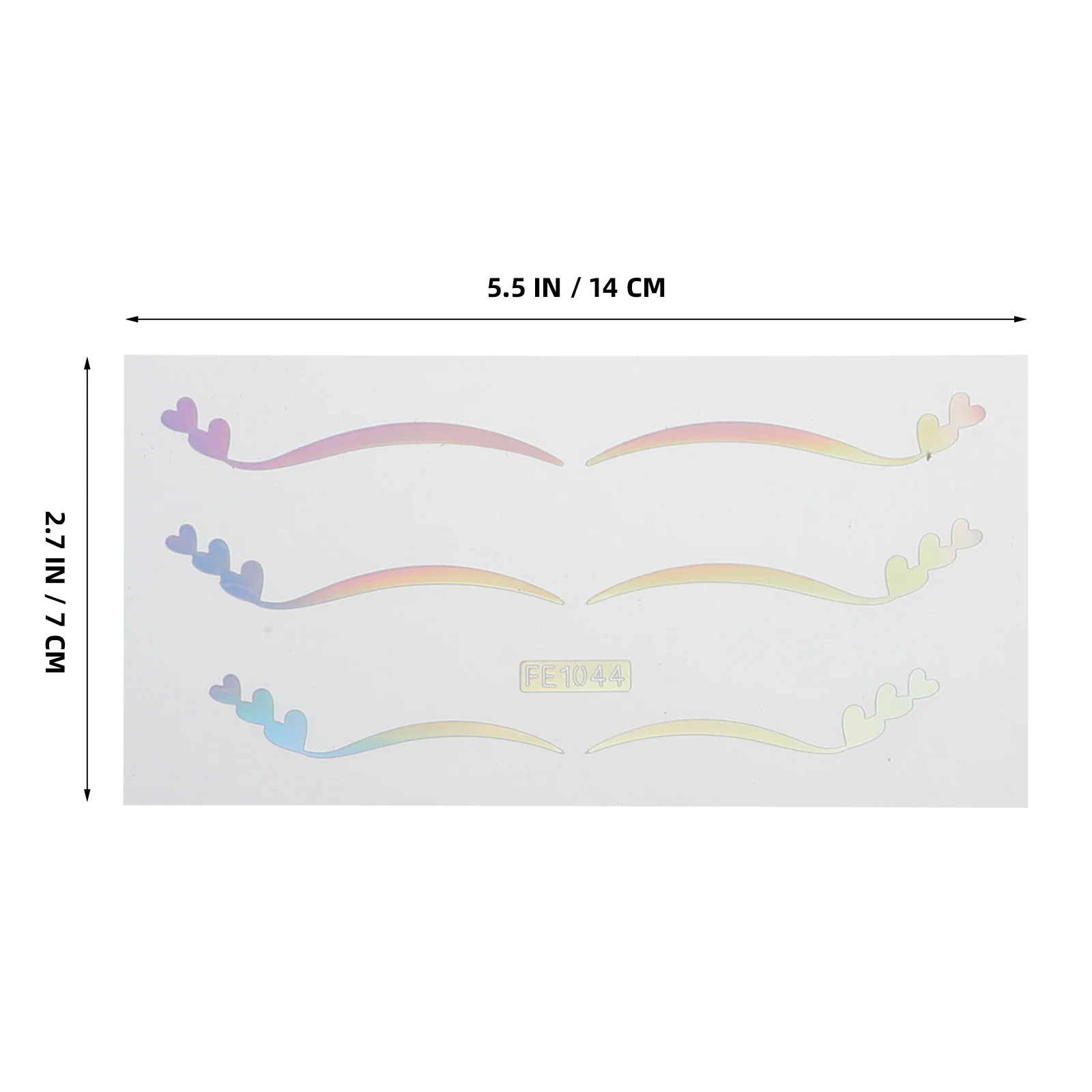 4 fogli adesivo olografico per doppia palpebra argento farfalla stella adesivo per trucco temporaneo decorazioni per occhi festival festa eyeliner