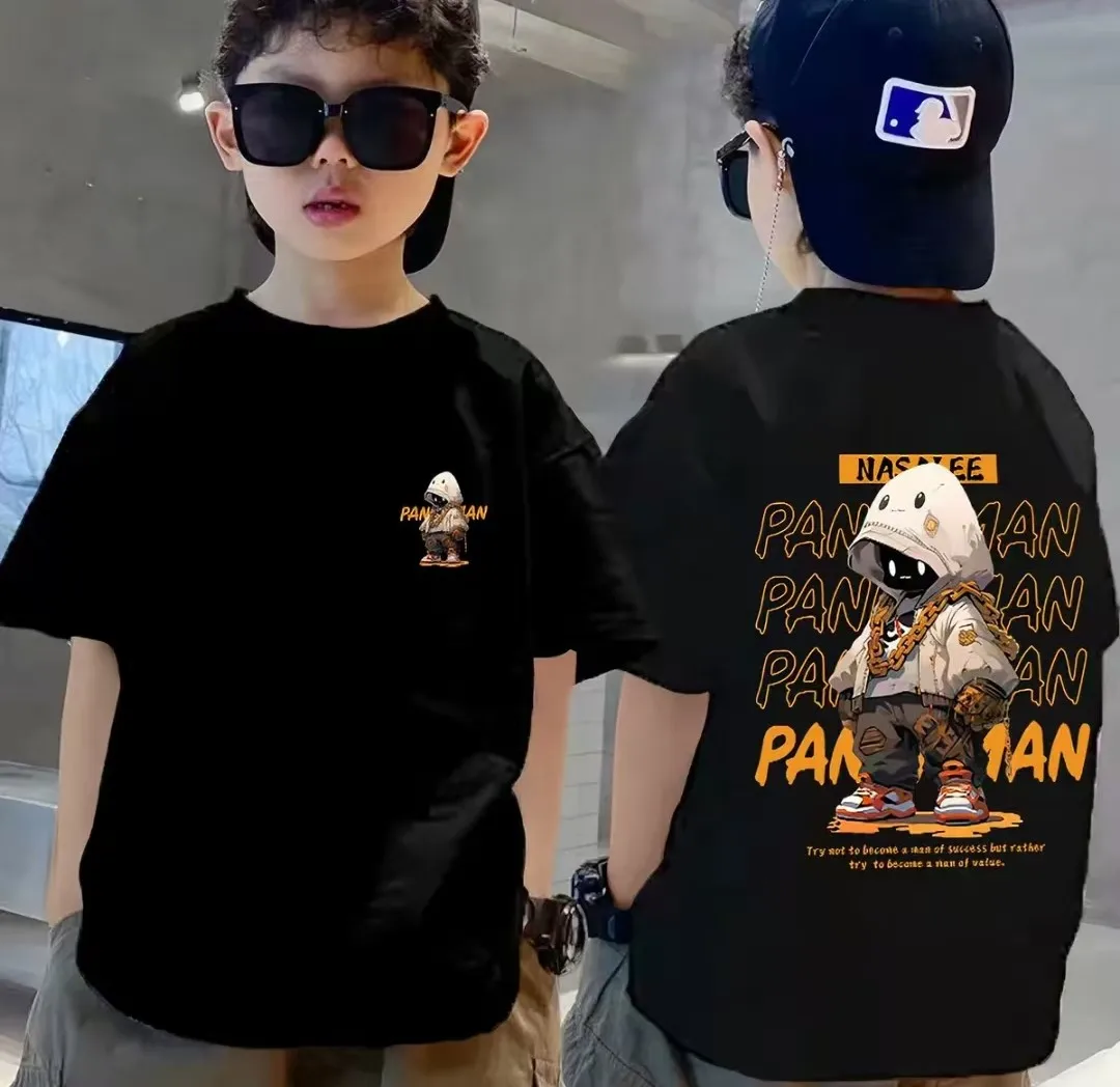 Último modelo de Nickelodeon - Camiseta infantil 100% algodón puro. Ropa infantil de alta calidad, divertida, cómoda y suave.