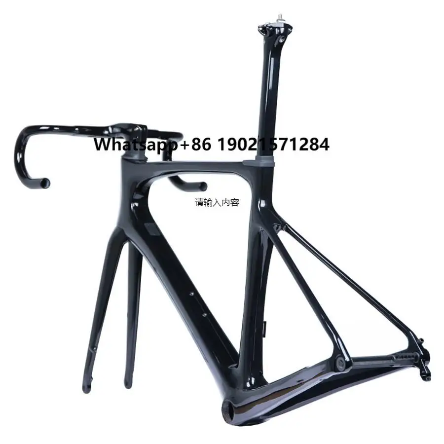 

Hot Selling Carbon Fiber 700c Road Frame Internal Cable Disc-Brake Gravel Bicycle Frame
