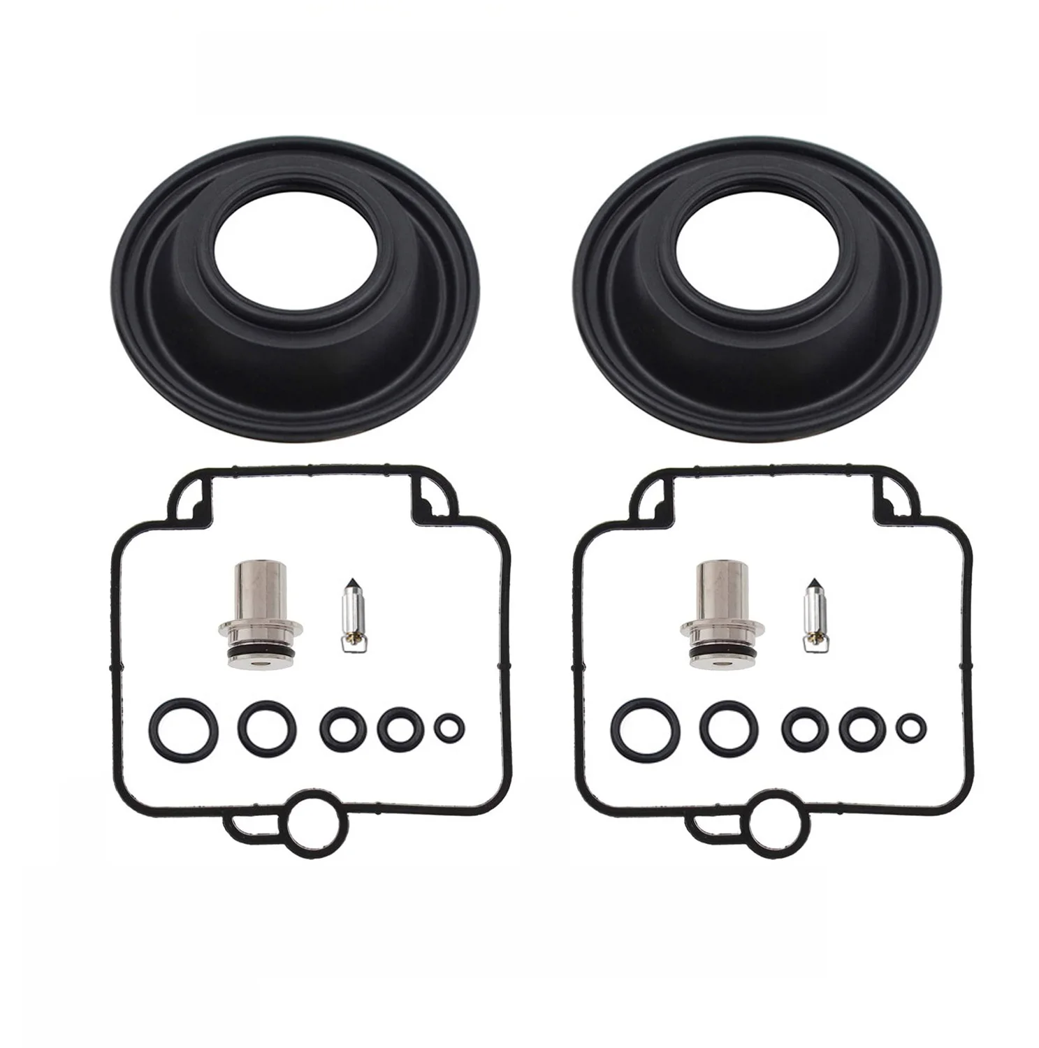 Fit BMW F650 Aprilia Pegaso 650 Cube Carburetor Repair Kit Vacuum Diaphragms for Mikuni BST 33 Carb Rebuild Set BST33 Parts