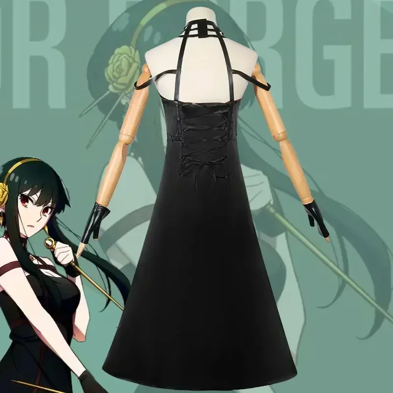 Yor Forger Cosplay Long Sweater Costume Anime Spy Family Women's Wear High Quality Roleplay Outfit Hot Sale New Arrival Fashion