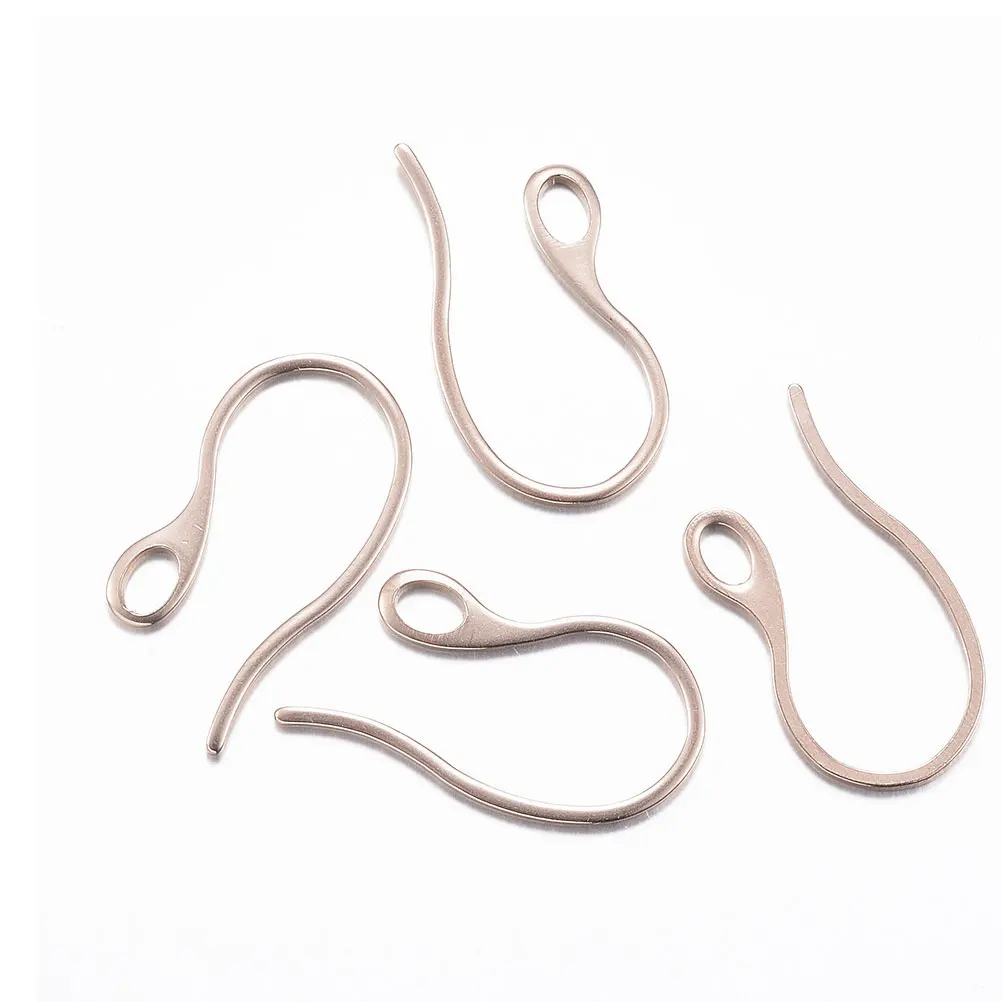 

40 шт., аксессуары для ушных крючков, нержавеющая сталь, разные цвета, детали для сережек «сделай сам», простой, легкий, для вечеринки, для ежедневного использования, крючок для ушей «сделай сам»