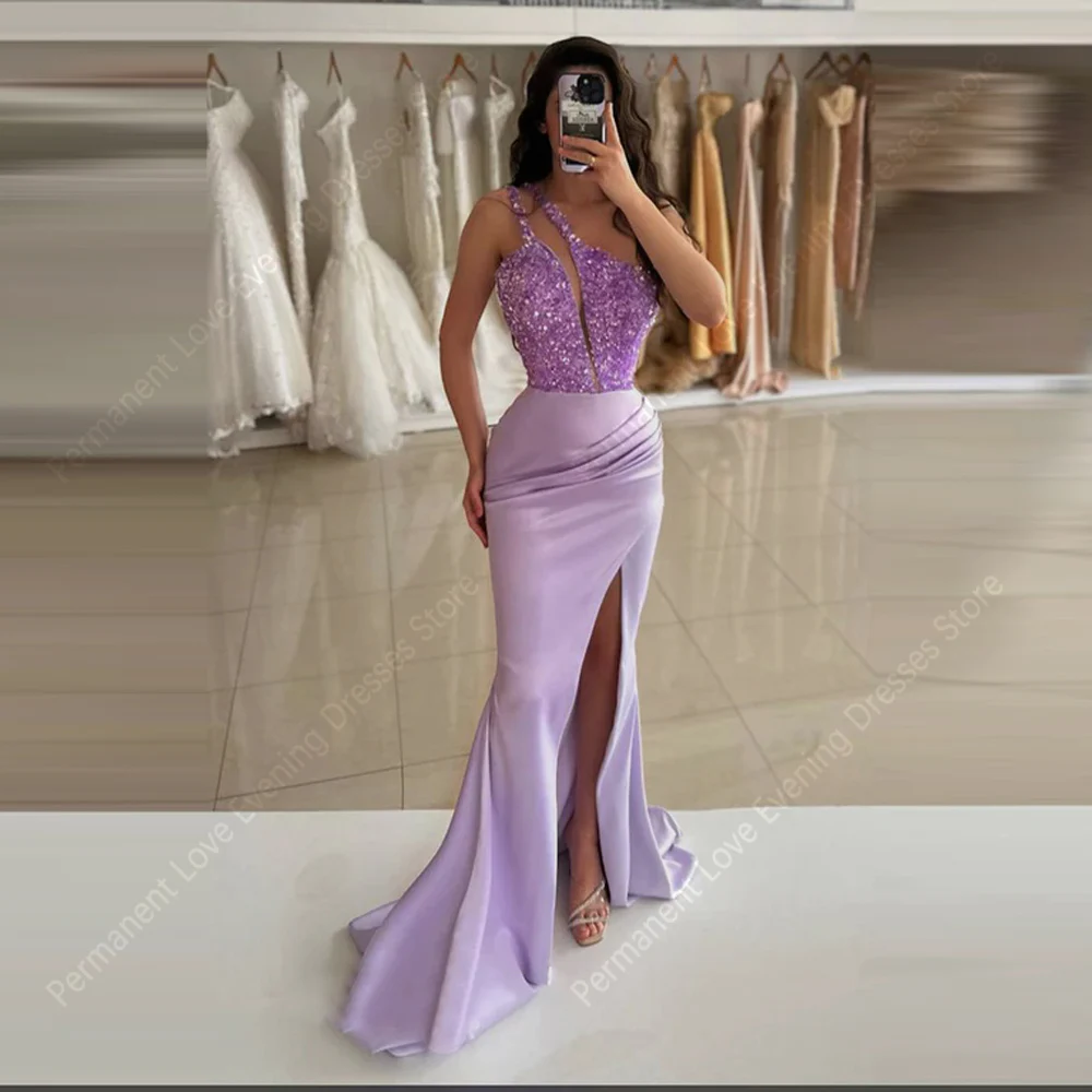 

2025 Beautiful Women Evening Dresses Fascinating Sleeveless Prom Gowns Party Mopping Length Princess Robes de soirée Customized