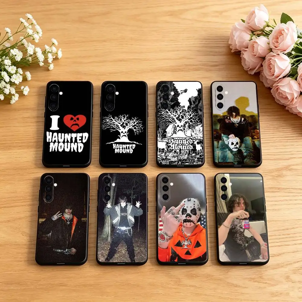Sematary Haunted Mound Phone Case For Samsung Galaxy A73,A72,A71,A70,A53,A52,A51,Soft Silicone Black Cover