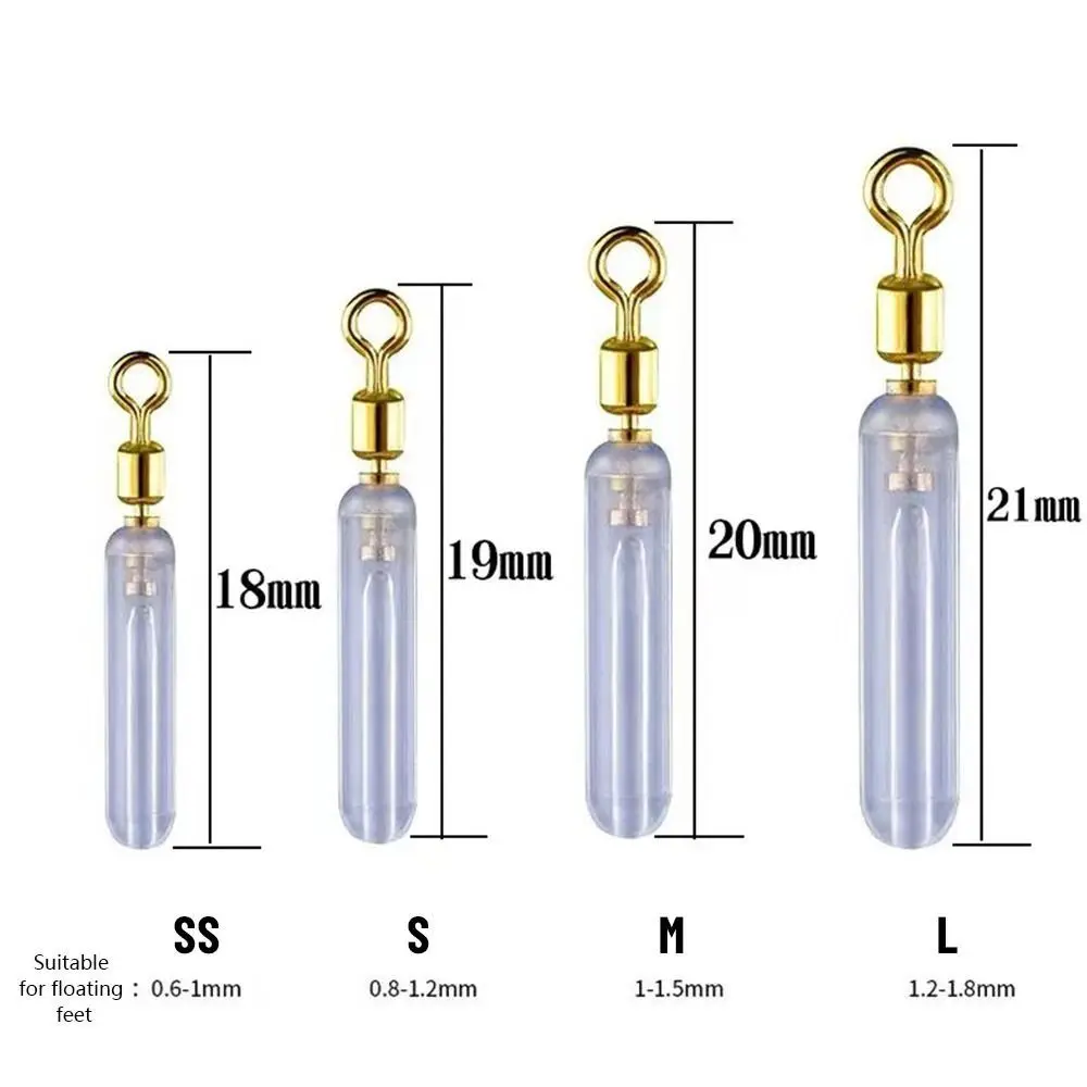 

Accessoires Anti Knot Silicone Sliding Float Copper Head Float Rest Raft Fishing Float Seat Rotating Float Seat Float Tube