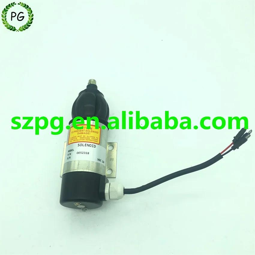 

OE52318 873754 Fuel Shutoff Solenoid Valve 24V for Volvo Penta 872825 881969 872458 OE 52318