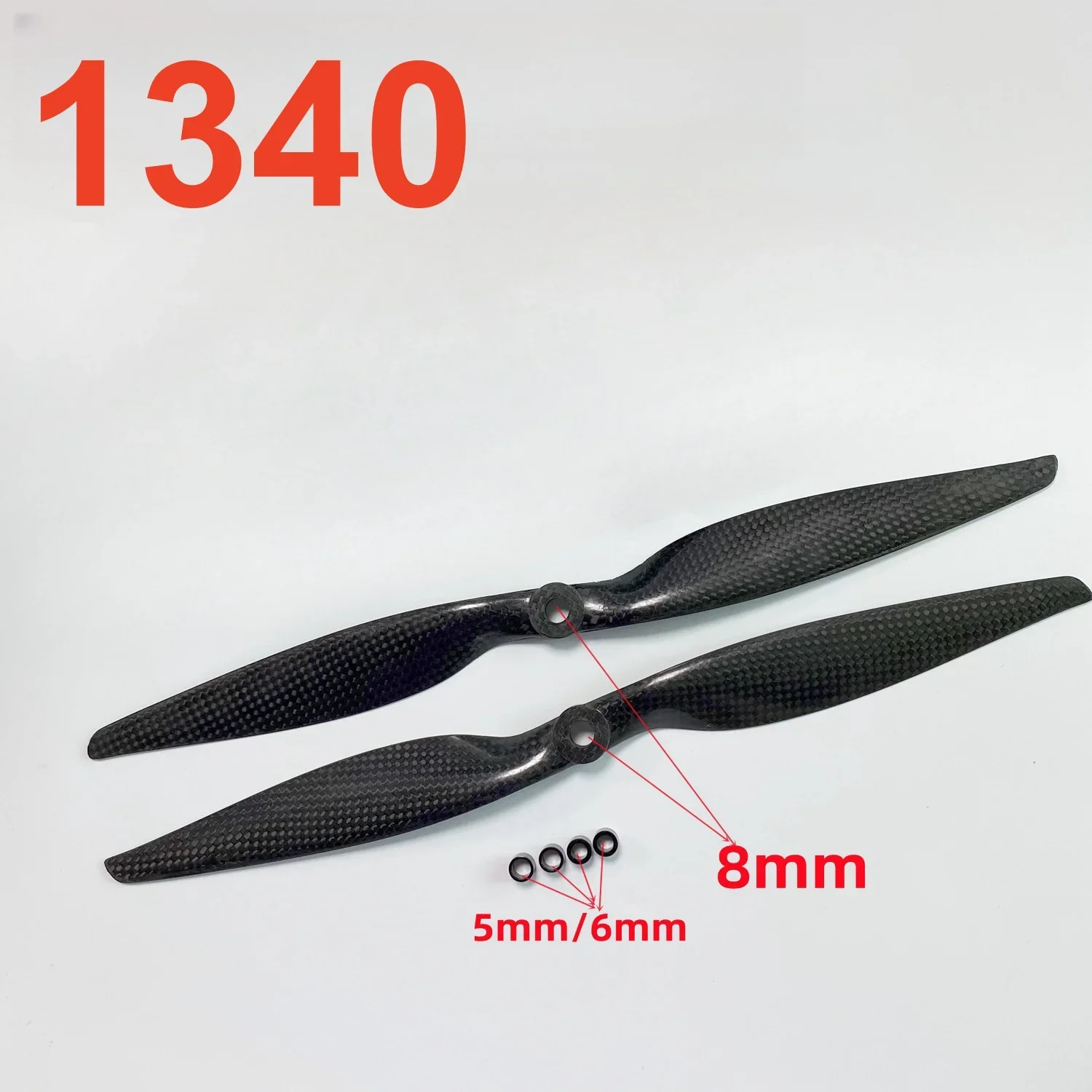 2PCS/Lot 1 Pairs 13inch 1340 13x4 Carbon Fiber Propeller APC Prop CW/CCW 1340 1340R RC Multi-Copter Drone Quadcopter