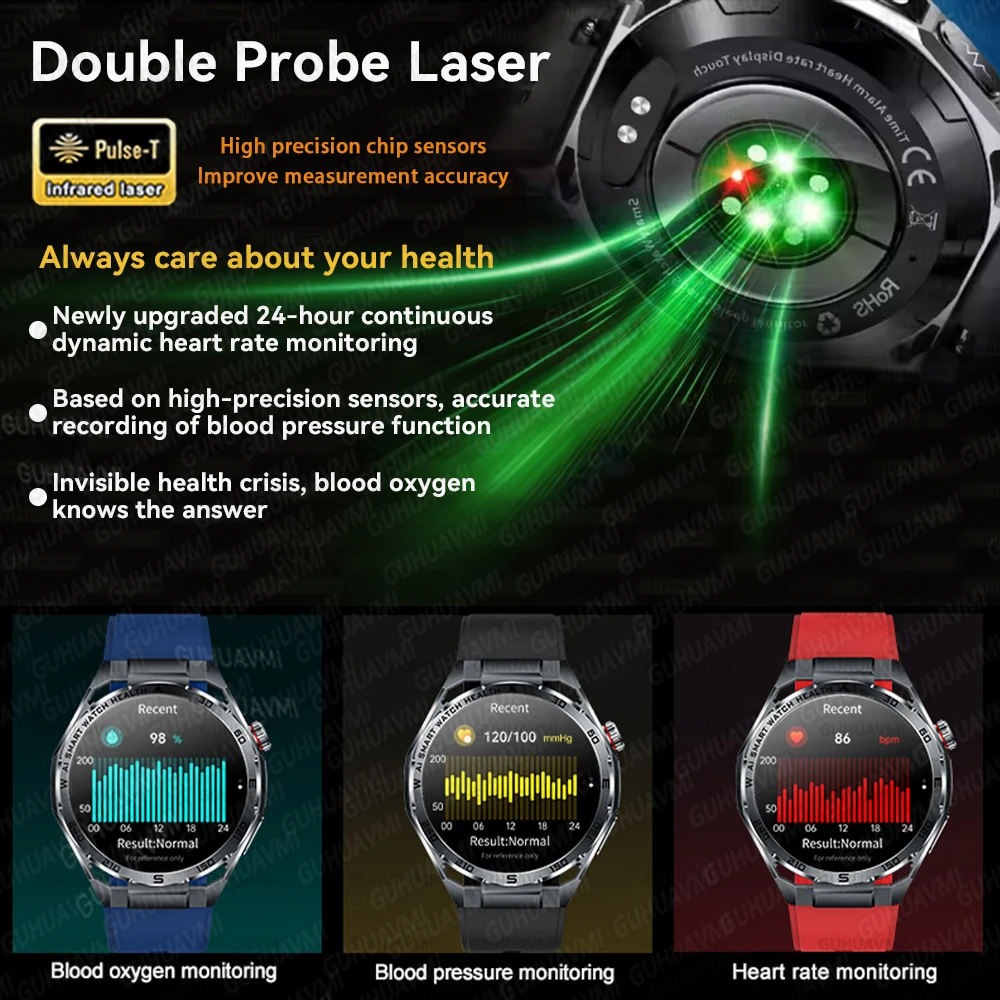 2026New AI ECG Accurate Health - огляд і ціна Android Smartwatch Accessories