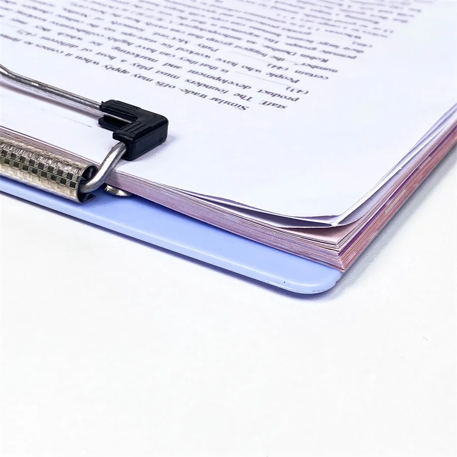 Carpeta de bloc de escritura A4 Morandi, férula, Clip, abrazadera de papel, suministros de oficina, Bloc de dibujo de carcasa dura para aprender